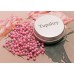 Tupalizy 200PCS 1/8 Inch Small Round Head Map Tacks Pins for Home Office Use and DIY Craft Project (Light Pink)