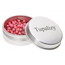 Tupalizy 200PCS 1/8 Inch Small Round Head Map Tacks Pins for Home Office Use and DIY Craft Project (Pink)